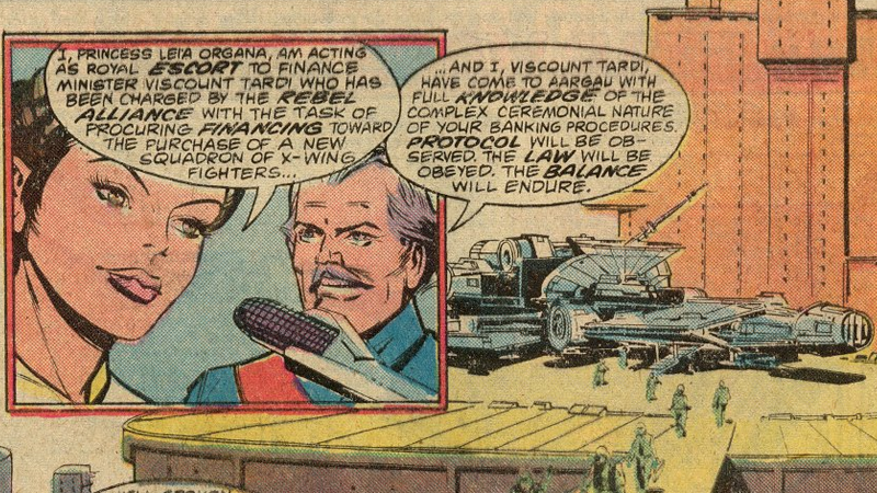 Star Wars #48, by Larry Hama, Carmine Infantino, Carlos GarzĂłn, and Glynis Oliver